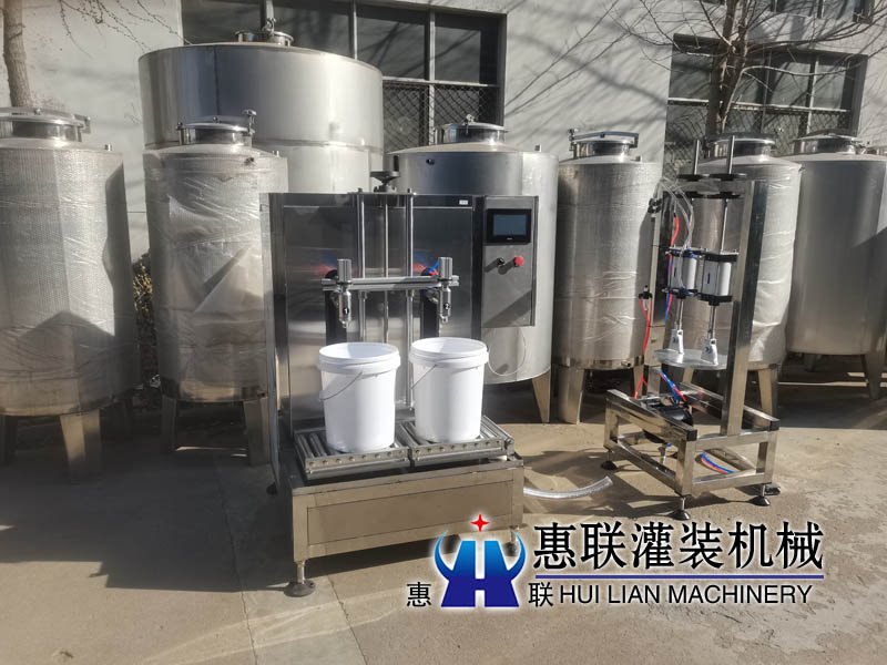 2頭自動稱重式液體肥灌裝機