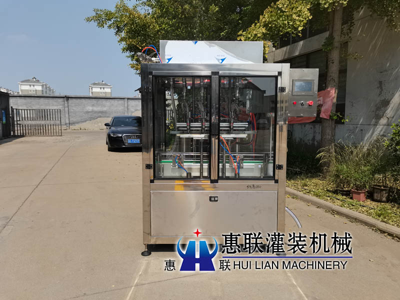 4頭全自動活塞食用油灌裝機